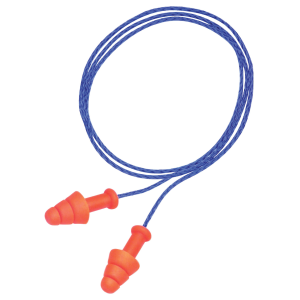United States Association of Gun Owners Howard Leight R01520 Corded Ear Plugs Smart Fit Foam 25 dB Behind The Neck Orange Ear Buds with Blue Cord Adult 2 Pair - $5.73 at United States Association of Gun Owners