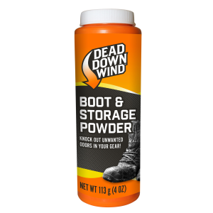 United States Association of Gun Owners Dead Down Wind 1215N Boot Powder Odor Eliminator Unscented Scent Cornstarch/Talc 4 oz - $5.38 at United States Association of Gun Owners
