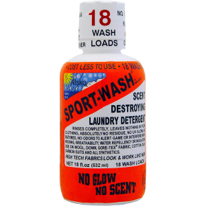 Atsko 1338 Sport Wash Laundry Detergent 18oz, 18 Loads