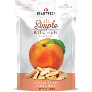 United States Association of Gun Owners Readywise Simple Kitchen Peaches - $4.99 at United States Association of Gun Owners