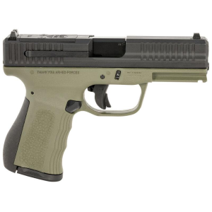 United States Association of Gun Owners FMK Mach 9 Handgun 9mm Luger 10rd Magazine(1) 4" Barrel Optic Ready OD Green Frame - $308.99 at United States Association of Gun Owners