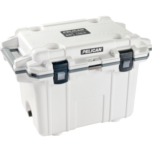 PELICAN COOLERS IM 50 QUART - ELITE WHITE/GRAY