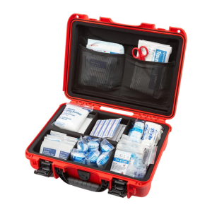 NANUK 910S-880RD-PA0-FSA02 910 FIRST AID CASE RED