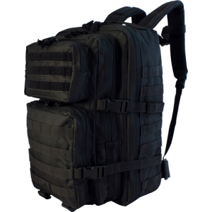RED ROCK LARGE ASSAULT PACK - BLACK W/ WEBBING