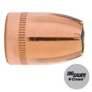 United States Association of Gun Owners Sig Sauer V-Crown by Sierra Handgun Bullets 10mm .400" 165 gr JHP Sig Sauer V-Crown 100/ct - $37.11 at United States Association of Gun Owners
