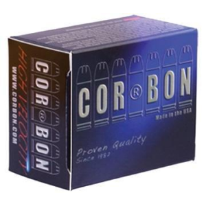 United States Association of Gun Owners Cor-Bon Self-Defense JHP 9mm Luger +P 115 Grain Handgun Ammo, 20/ct - $18.08 at United States Association of Gun Owners