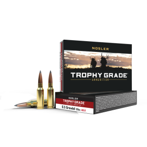 United States Association of Gun Owners Nosler Accubond Long Range Trophy Grade Rifle Ammunition 6.5mm Grendel 129 gr PT 2350 fps 20/ct - $59.31 at United States Association of Gun Owners