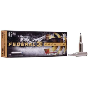 United States Association of Gun Owners Federal Premium Terminal Ascent 6.5 PRC 130gr Rifle Ammo, 20-Round Box - $53.20 at United States Association of Gun Owners