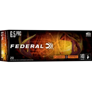 United States Association of Gun Owners Federal Fusion 6.5 PRC 140gr Polymer Tip Rifle Ammo, 20-Round - $49.10 at United States Association of Gun Owners