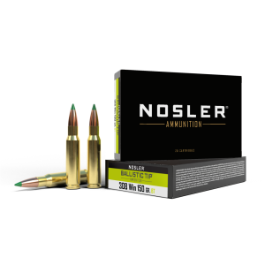 United States Association of Gun Owners Nosler Ballistic Tip Hunting Rifle Ammunition .308 Win 150gr PT 2800 fps 20/ct - $47.95 at United States Association of Gun Owners