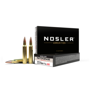 United States Association of Gun Owners Nosler Custom Competition Match Grade Rifle Ammunition .223 Rem 77 gr OTM 2600 fps 20/ct - $39.20 at United States Association of Gun Owners