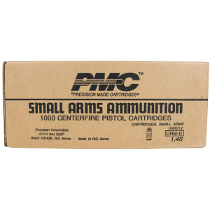 United States Association of Gun Owners PMC Bronze Handgun Ammunition .380 ACP 90 gr FMJ 920 fps 1000/ct - $348.79 at United States Association of Gun Owners