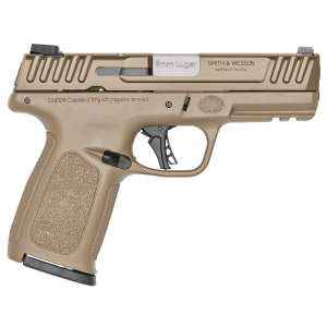 United States Association of Gun Owners Smith & Wesson 14371 SD9 2.0 9mm Luger 16+1 4" FDE Compact Frame Stainless Steel Slide Textured Grip - $304.11 at United States Association of Gun Owners