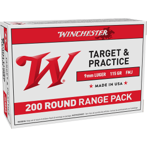 United States Association of Gun Owners Winchester USA9W 9mm Luger 115gr Full Metal Jacket Ammo, 200-Round Box - $59.66 at United States Association of Gun Owners