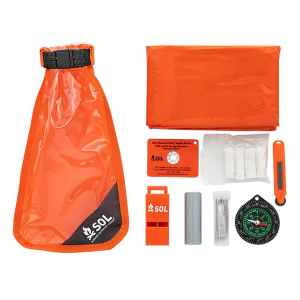 Survive Outdoors Longer 01401727 Scout Survival Kit Waterproof Orange