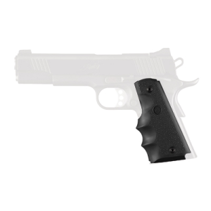 Hogue 1911 Government Model Rubber Grip, Black