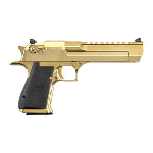 United States Association of Gun Owners Magnum Research DE44ZNG Desert Eagle Mark XIX 44 Mag 7+1 6" Picatinny Rail Barrel, Gold Zirconium Nitride Serrated Slide & Frame - $2447.43 at United States Association of Gun Owners
