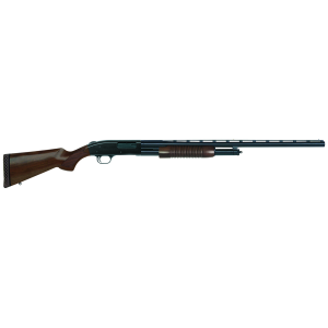 United States Association of Gun Owners Mossberg 50430 500 Retrograde Full Size 12 Gauge Pump 3" 5+1 28" Matte Blued Vent Rib Barrel, Matte Blued Drilled & Tapped Receiver, Fixed Walnut Stock, Right Hand - $502.56 at United States Association of Gun Owners