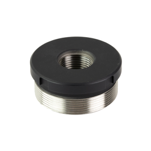 Energetic Armament EA23 Titanium 9/16x4 Thread Adapter, Black