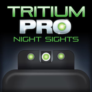 United States Association of Gun Owners Truglo Tritium Pro Night Sights Fit Novak LoMount .260 Front .450 Rear - White Outline Front/Rear Green - $63.36 at United States Association of Gun Owners
