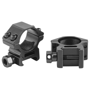 Riton XL1 1" Low Scope Ring Set, Picatinny/Weaver Mount