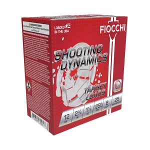 United States Association of Gun Owners Fiocchi 12SD18X8 12 Gauge 2.75in 1 1/8oz #8 Shot Shells, 25 Pack - $9.78 at United States Association of Gun Owners