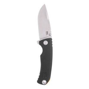 United States Association of Gun Owners S.O.G SOG11060243 Tellus ATK 3.50" Folding Clip Point Plain Stonewashed Cryo 440C SS Blade/ Black Textured w/Orange Backspacer GRN Handle Includes Belt Clip - $42.99 at United States Association of Gun Owners