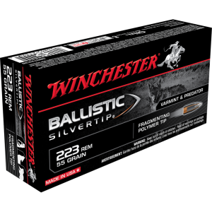United States Association of Gun Owners Winchester Ballistic Silvertip .223 Rem 55 Gr Poly Tip Rifle Ammunition, 20/ct - $36.48 at United States Association of Gun Owners