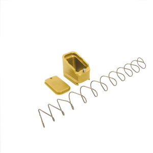 United States Association of Gun Owners Shield Arms Magazine Extension +5/+4 for Glock 17/22/34/35/19X/45 Gold - $35.99 at United States Association of Gun Owners