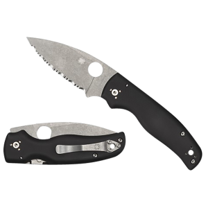 United States Association of Gun Owners Spyderco C229GP Shaman 3.58" Folding Plain Stonewashed CPM S30V SS Blade/Black Textured G10 Handle Includes Pocket Clip - $283.50 at United States Association of Gun Owners