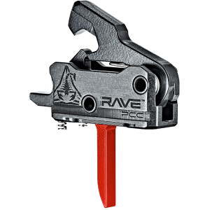 United States Association of Gun Owners Rise Armament T017FPCCRED Rave Pistol Caliber Carbine Black/Red Single-Stage - $149.99 at United States Association of Gun Owners