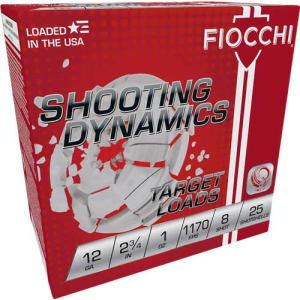 United States Association of Gun Owners Fiocchi 12GA 2.75in 1oz #8 Shotgun Shells, 1170FPS, 250rd Case - $107.36 at United States Association of Gun Owners