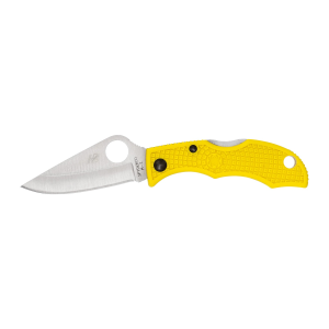 United States Association of Gun Owners Spyderco LYLP3 Ladybug 3 Salt 1.94" Folding Plain Stonewashed H2 Steel Blade/Marine Yellow Bi-Directional Texturing FRN Handle - $63.75 at United States Association of Gun Owners