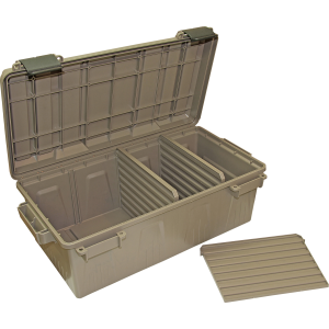 United States Association of Gun Owners MTM ACDC30 Ammo Crate Divided Utility Box, Dark Earth, 21in - $17.26 at United States Association of Gun Owners