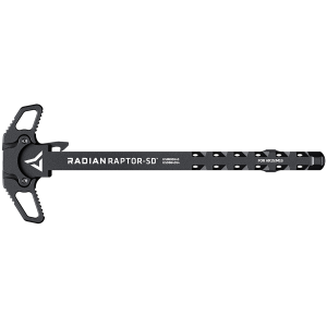 United States Association of Gun Owners Radian Weapons R0006 Raptor SD Ambi Charging Handle, Black, Gas Ported Shaft, Fits Mil-Spec AR-15/M16 Platform - $134.95 at United States Association of Gun Owners