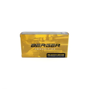 United States Association of Gun Owners Berger Bullets 31091 6.5mm Creedmoor 153.5gr Long Range Hybrid Target Ammo, 20-Box - $46.77 at United States Association of Gun Owners