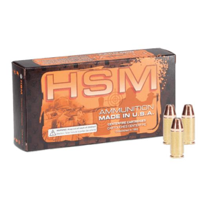 United States Association of Gun Owners HSM Self-Defense Handgun Ammunition .32 H&R 100gr JHP 1150 fps 50/ct - $43.33 at United States Association of Gun Owners