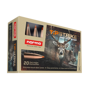 United States Association of Gun Owners Norma 20174352 Dedicated Hunting Tipstrike .308 Win 170gr Ammo, 20-Round Box - $32.99 at United States Association of Gun Owners
