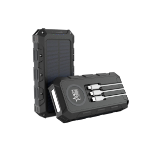United States Association of Gun Owners AGM Global Vision 6628XPB31 Black Solar Power Bank - $45.00 at United States Association of Gun Owners