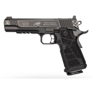 United States Association of Gun Owners Kimber Mfg, Inc 3700895 DS Warrior Boot Campaign 9mm Luger 20+1 5" Matte Stainless Deep Crown Barrel, KimPro Black Engraved/Optic Cut/Serrated Slide, Black Stainless Steel Frame w/Beavertail & Picatin - $1159.00 at United States Association of Gun Owners