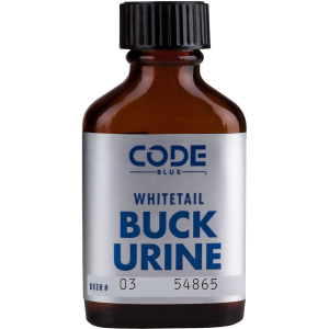Code Blue OA1003 Pure Buck Urine Deer Attractant, 1oz Bottle