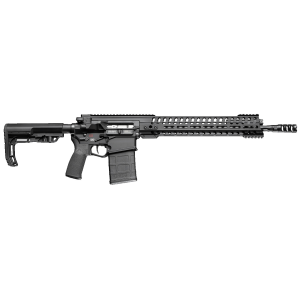 United States Association of Gun Owners Patriot Ordnance Factory 01235 Revolution Gen4 7.62x51mm NATO 20+1 16.50" Nitride Treated Match Grade Barrel, Black Anodized Gen 4 Lower Receiver, Mission First Tactical Furniture, Ambidextrous - $2512.32 at United States Association of Gun Owners