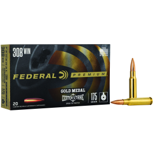 United States Association of Gun Owners Federal Premium GM308OTM2 308 Win 175gr Open Tip Match Ammo - $37.41 at United States Association of Gun Owners
