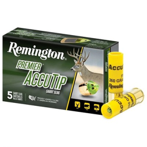 United States Association of Gun Owners PREMIER ACCUTIP 20 GAUGE 3'' 260GR SABOT SLUG 5/BOX - $23.52 at United States Association of Gun Owners