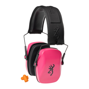 United States Association of Gun Owners Browning 12677 Buckmark III Pink Hearing Protection Earmuffs - $17.82 at United States Association of Gun Owners