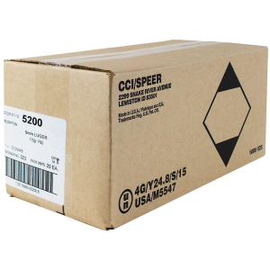 United States Association of Gun Owners CCI Blazer Brass 9mm Luger 115 gr FMJ Handgun Ammo, 1000 ct Case - $277.94 at United States Association of Gun Owners
