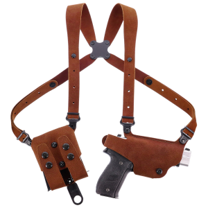 United States Association of Gun Owners Galco CL2-894R Classic Lite 2.0 Shoulder System Shoulder Fits Chest Up To 56"/Sig P365 X Macro Tan Steerhide Right Hand - $110.19 at United States Association of Gun Owners