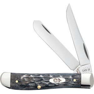 United States Association of Gun Owners Case Knives Pocket Worn Gray Bone Crandall Jig Mini Trapper - $74.99 at United States Association of Gun Owners