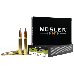 United States Association of Gun Owners Nosler 40037 E-Tip 30-06 Springfield 180gr Lead-Free Ammo, 20-Round - $60.56 at United States Association of Gun Owners