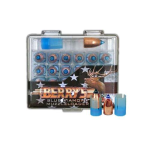 Berry's Blue Diamond .50 Cal Muzzleloader Bullets 275gr with Sabots, 25ct